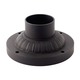 1307 Exterior Post Mount Fitter - Museum Bronze / 