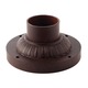 1307 Exterior Post Mount Fitter - River Rock / 