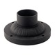 1307 Exterior Post Mount Fitter - Vinatage Black / 