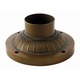 1308 Exterior Post Mount Fitter - Hematite 1308 Exterior Post Mount Fitter - Hematite /