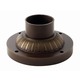 1308 Exterior Post Mount Fitter - Copper Bronze 1308 Exterior Post Mount Fitter - Copper Bronze /