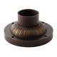 1308 Exterior Post Mount Fitter - Bronze 1308 Exterior Post Mount Fitter - Bronze /