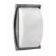 Atlantis Small Exterior Wall Sconce - Titanium / Frosted Atlantis Small Exterior Wall Sconce - Titanium / Frosted