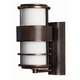 Saturn Energy Star Exterior Wall Sconce - Bronze / Opal