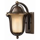 Bolla Exterior Wall Sconce - Bronze / Light Amber