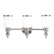 Chatham Bath Bar 2-Light - Polished Nickel / Opal / Glossy Chatham Bath Bar 2-Light - Polished Nickel / Opal / Glossy