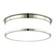 Geneva Ceiling Flush Mount - Polished Nickel / Opal / Glossy Geneva Ceiling Flush Mount - Polished Nickel / Opal / Glossy