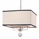 Gresham Park Pendant - Polished Nickel / Off White Gresham Park Pendant - Polished Nickel / Off White