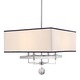 Gresham Park Pendant - Polished Nickel / Off White Gresham Park Pendant - Polished Nickel / Off White