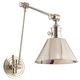Garden City Wall Sconce - Polished Nickel / 