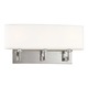 Grayson Wall Sconce - Polished Nickel / Off White Grayson Wall Sconce - Polished Nickel / Off White