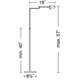 6317 Classic Reading Floor Lamp -  / 