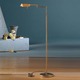 6317 Classic Reading Floor Lamp - Antique Brass / 