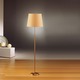 Illuminator Wide Shade Floor Lamp - Antique Brass / Kupfer Illuminator Wide Shade Floor Lamp - Antique Brass / Kupfer