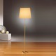 Illuminator Wide Shade Floor Lamp - Brushed Brass / Kupfer Illuminator Wide Shade Floor Lamp - Brushed Brass / Kupfer