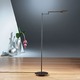Bernie Swing Arm Floor Lamp - Hand Brushed Old Bronze Bernie Swing Arm Floor Lamp - Hand Brushed Old Bronze /