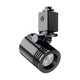 LED Mini-Cylinder Narrow Flood Head - Black / 