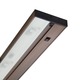Pro-LED Undercabinet - Brushed Bronze / Clear Pro-LED Undercabinet - Brushed Bronze / Clear