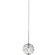 FJ Bubble Ball Pendant 12V - Satin Nickel / Clear FJ Bubble Ball Pendant 12V - Satin Nickel / Clear