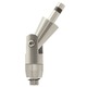 FJ Sloped Ceiling Fixture Connector - Satin Nickel FJ Sloped Ceiling Fixture Connector - Satin Nickel /