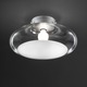 Gill 40 Wall / Ceiling Mount - Titanium / White/Clear Crystal Gill 40 Wall / Ceiling Mount - Titanium / White/Clear Crystal