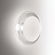 Gill 40 Wall / Ceiling Mount - Titanium / White/Clear Crystal Gill 40 Wall / Ceiling Mount - Titanium / White/Clear Crystal