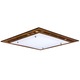 Tavern Rigid Pendant - Antique Bronze / White