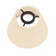 Taper Shade Accessory -  / White Silk Dupioni