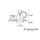 Iside 2 Recessed Downlight -  / 