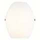 Tulip Vanity Wall Sconce - Satin Nickel / Opal