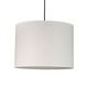 Meridian Pendant - Brushed Nickel / Natural Linen