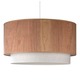 Woody Pendant - Brushed Nickel / Brussels / Natural Linen Woody Pendant - Brushed Nickel / Brussels / Natural Linen