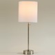 CanCan 2 Adjustable Table Lamp - Brushed Nickel / Natural Linen