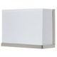 Rex Small Wall Sconce - Brushed Nickel / White Linen