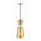 Delilah Pendant - Gold / Gold