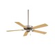Contractor Fan - Brushed Steel /Maple Contractor Fan - Brushed Steel /Maple /