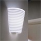 Modulo P Wall Sconce - Brushed Nickel / Gloss White Modulo P Wall Sconce - Brushed Nickel / Gloss White