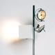 Cencinquanta Floor Lamp - Chrome / White Cencinquanta Floor Lamp - Chrome / White