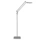 Link Small Floor Lamp - Silver / 