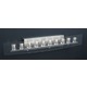Ice Cube Bath Bar 5-Light - Satin Nickel / Clear Ice Cube Bath Bar 5-Light - Satin Nickel / Clear