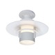 Aereo 6.5 Ceiling Flush Mount W / Disc - Satin White  / Opal Etched