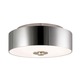 Rollo Ceiling Flush Mount - Polished Nickel / 