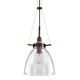 Castelli Pendant - Rubbed Bronze / Clear Castelli Pendant - Rubbed Bronze / Clear