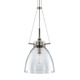 Castelli Pendant - Polished Nickel / Clear Castelli Pendant - Polished Nickel / Clear