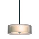 Puri Suspension - Black Brass / Bronze Organza