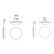 Nubia PP Wall / Ceiling Mount - /