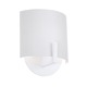Scudo Wall Sconce - Satin White / Satin White Scudo Wall Sconce - Satin White / Satin White