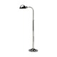 Alvin Pharmacy Floor Lamp - Polished Nickel / 