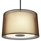 Saturnia Suspension - Deep Patina Bronze / Bronze Fabric