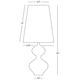Claridge Lantern Table Lamp - /